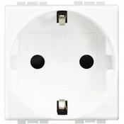 VTIČNICA LIVING LIGHT 16A 2-MODULNA BELA N4141
