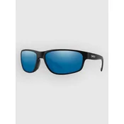Smith Redding 2 Matte Black Sunglasses cp polarized blue mirror