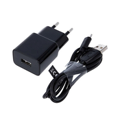 ADAPTER+KABEL HITRI MICRO USB 2.1A ČRN