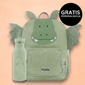 trixie otroški nahrbtnik + steklenička 500 ml mr. dragon