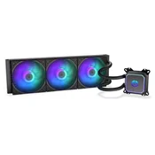 ENDORFY Vodni hladilnik Navis F360 ARGB, 3x120mm, LGA1851, AM5, črna