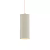 Moderna viseča svetilka bež GU10 50 mm okrogla - Tubo