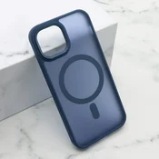 Futrola SILKY MAGSAFE II za Iphone 12/12 Pro (6.1) plava