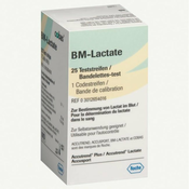ACCUTREND testni lističi za merjenje BM- laktata v krvi
