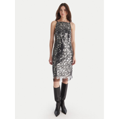 DKNY Cocktail obleka DD54AN04 Srebrna Slim Fit