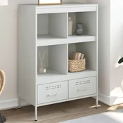 Visoka omara bela 68x39x101,5 cm jeklo