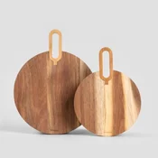 Dekordom Daska za secenje set 2pcs mooka - round - hml ( 044354 )