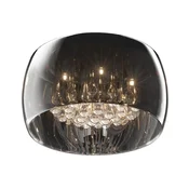Univerzalno zamensko staklo CRYSTAL, JEWEL G9, precnik 40 cm, zadimljeno sivo