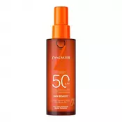 Lancaster Sun Beauty Fast Tan Optimizer Dry Body Oil SPF50 vodootporan proizvod za zaštitu od sunca za tijelo 150 ml