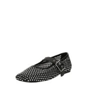 STEVE MADDEN Odprte balerinke Marcela črna