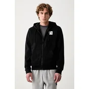 The North Face jopica s kapuco moška z bombažem Box Regular