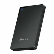 AISENS Škatla za trdi disk Aisens Ase-2520B 2,5 USB polnilna črna, (21408616)
