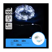 Aigostar - LED niz 100xLED/3xAA 10,3m hladno bela