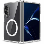 Tech-protect FlexAir Hybrid MagSafe ovitek za Samsung Galaxy Z Fold 8, prozoren