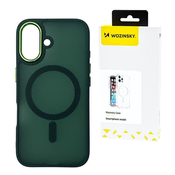 slomart Etui Wozinsky Fashion Case MagSafe za Samsung Galaxy S25+ - zeleno
