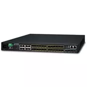 PLANET SGS-6341-16S8C4XR network switch Managed L3 Gigabit Ethernet (10/100/1000) 1U Black (SGS-6341-16S8C4XR)