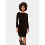 DKNY Vsakodnevna obleka DD3HF242 Črna Regular Fit