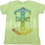 Guns N Roses Gradient Use Your Illusion Tour (Back Print & Wash Collection) Green L Majica