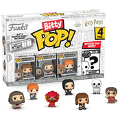 Funko Bitty POP! Harry Potter - Hermione Granger, Rubeus Hagrid, Ron Weasley & Mystery figurice, 4 kosi
