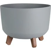 ProGarden Lonec za rože KO-Y89300620 na nogah siva 29 x 17 cm