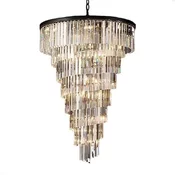 Hereford Spiral - kristalni lestenec 80cm