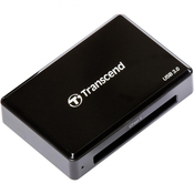 Transcend Zunanji bralnik kartic USB 3.0 Transcend RDF2 črne barve