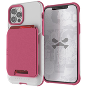 Ghostek Exec4 Pink Leather Flip Wallet Case for Apple iPhone 12 Pro