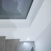 EVN LR230 LED stenska svetilka za vgradnjo neposredno bela - Hodnik - Sodobni - bela, opalno bela - Kovina