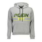PLEIN SPORT SWEATSHIRT WITHOUT ZIP MAN GRAY