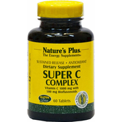 Natures Plus Super C kompleks S/R - 60 tabl.