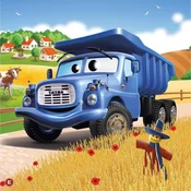 Dino Puzzle Tatra Cars: Tatra 148 modra 60 kosov