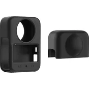Puluz PULUZ silikonska zaščita objektiva za DJI Osmo 360 (črna)