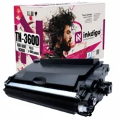 Inkdigo toner TN3600 kompatybilny z Brother DCP-L5510DW HL-L5210DN Certyfikat TÜV