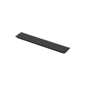 2U rack blank panel for 19 Cabinet, Black (RAL 9005)