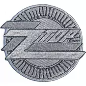 ZZ Top Metallic Logo Našitek za šivanje