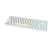 Tipkovnica DELTACO GAMING WK95R Wireless 65% keyboard, White/RGB