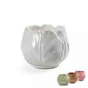 Vaza Tulipan 14xh12cm/več barv/keramika