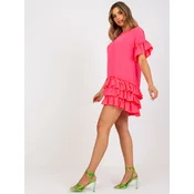 Dress-CHA-SK-1422.19-fluo pink