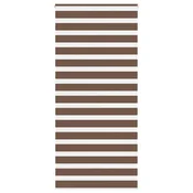 Zebra zavjesa Smeda 110x230 cm Širina tkanine 105,9 cm Poliester
