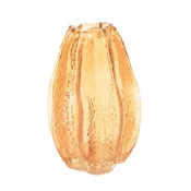 Mhome Vaza 14xh21cm / zlata / steklo