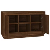 Komoda boja smedeg hrasta 102x35x60 cm konstruirano drvo