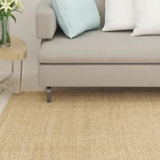 shumee vidaXL Preproga, naravni sisal, 100x100 cm
