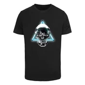 Mister Tee Majica Neon Skull  mešane barve / črna