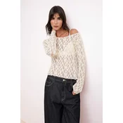 Trendyol Milla Ženska bluza, Krem