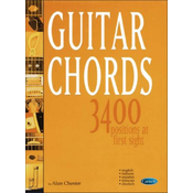 CHESTER:GUITAR CHORDS 3400 POSITIONS AT FIRST SIGHT