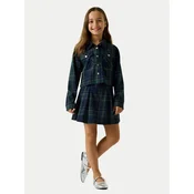 Guess Plisirano krilo J6YD06 W2640 Zelena Regular Fit