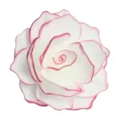 shumee XXL Užitna oblatna vrtnica Pastella Pink Finezja oblatni cvetovi 12,5 cm