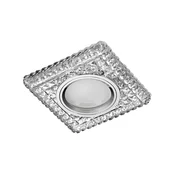 71096 - Ugradno svetlo ELEGANT GLASS FIX 1xGU10/50W+LED/3W