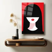 Wallity Dekorativna slika na kaljenom staklu, 70x100cm, Šarena