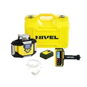 NIVEL SYSTEM NL340R DIGITAL Rotacijski laserski nivelir, rdeči ž., +/-1,0 mm/10 m, 500m